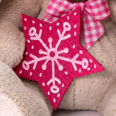 Игрушка мягкая «Зайка Ми в сиреневом колпачке» - Фото 3