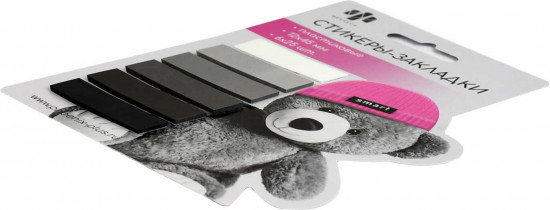 Стикеры-закладки «Мишка в шапочке»