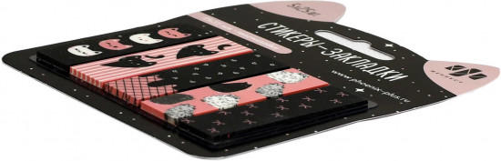 Стикеры-закладки «Розовые коты»