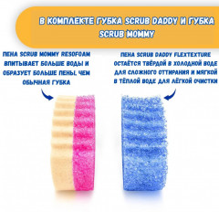 Набор мини-губок для точной и бережной очистки «Scrub Babies» - Фото 2