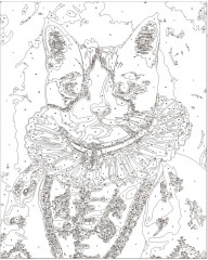 Картина по номерам «Благородный кот» - Фото 3