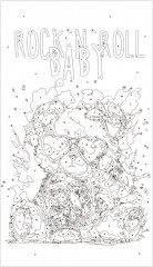 Картина по номерам на свертке «Мишка в розовом» - Фото 4