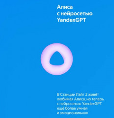 Умная колонка станция Лайт второго поколения YNDX-00026 - Фото 4