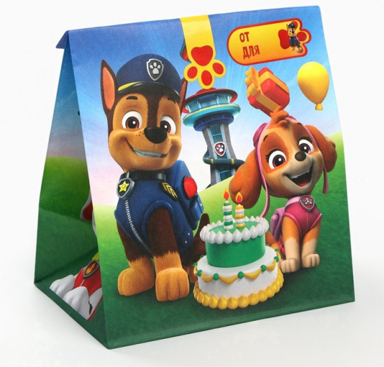 Набор пакетов подарочных со стикерами