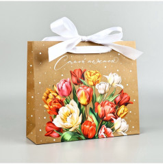 Пакет с лентой «Самой нежной» - Фото 1