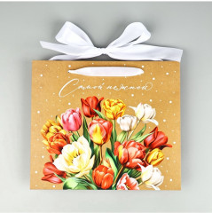 Пакет с лентой «Самой нежной» - Фото 4