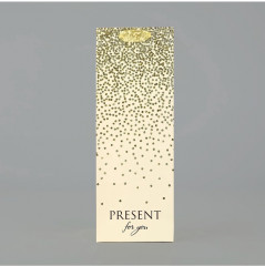 Пакет под бутылку «Подарок» - Фото 1