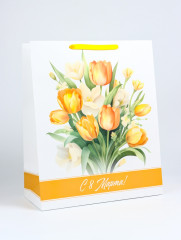 Пакет подарочный «С 8 Марта» - Фото 1