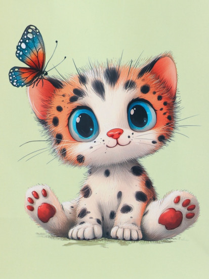 Пакет подарочный «Маленький котенок»