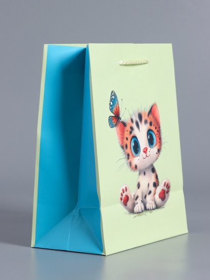 Пакет подарочный «Маленький котенок»