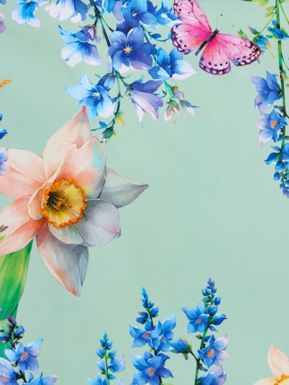 Пакет подарочный «Цветочная радость»