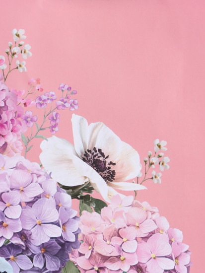 Пакет подарочный «Цветочная радость»