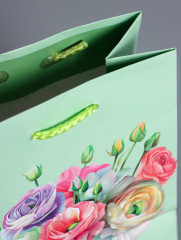 Пакет подарочный «Весенний букет» - Фото 4