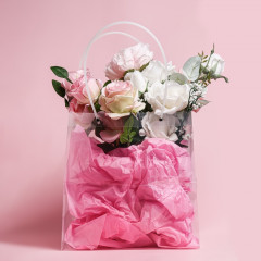 Пакет подарочный с квадратным дном - Фото 3