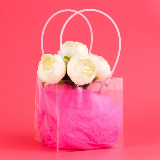 Пакет подарочный с квадратным дном