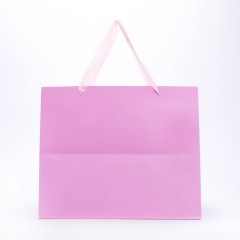 Пакет подарочный с широким дном - Фото 1