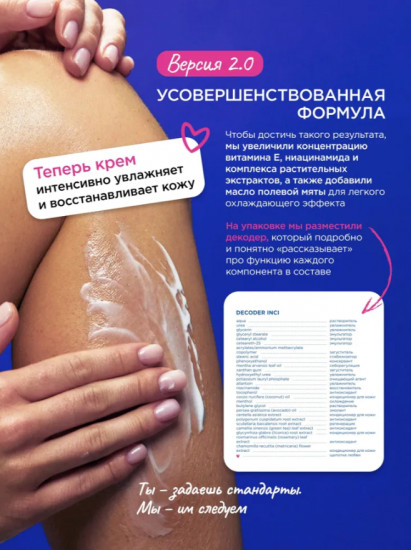 Крем для ног с мочевиной увлажняющий от сухости и трещин