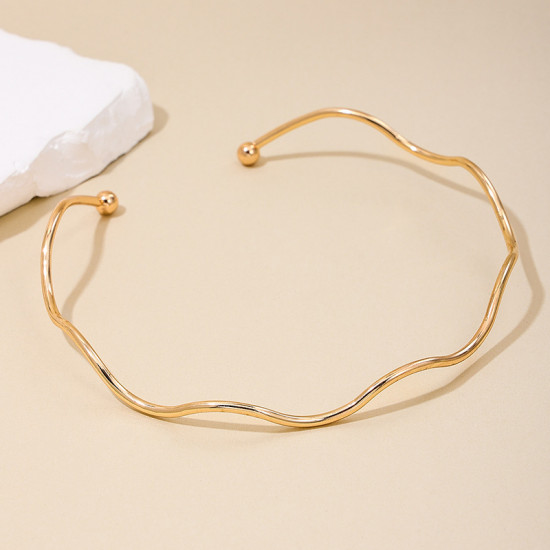 Колье-чокер женский безразмерный «Волна»