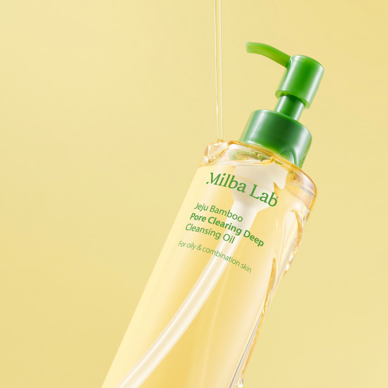 Масло для лица гидрофильное «Jeju Bamboo Pore Clearing Deep Cleansing Oil»