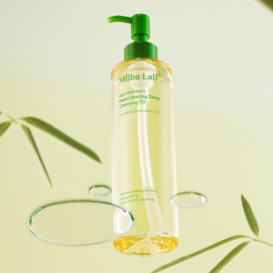 Масло для лица гидрофильное «Jeju Bamboo Pore Clearing Deep Cleansing Oil»