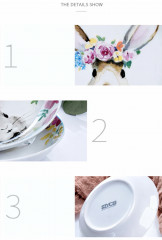 Тарелка с зайчиком - Фото 3