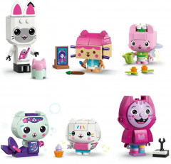 Конструктор Gabbys Dollhouse 11215 Друзья Габби: кошечки из кубиков. Gabby's Brick-Built Cat Friends - Фото 8