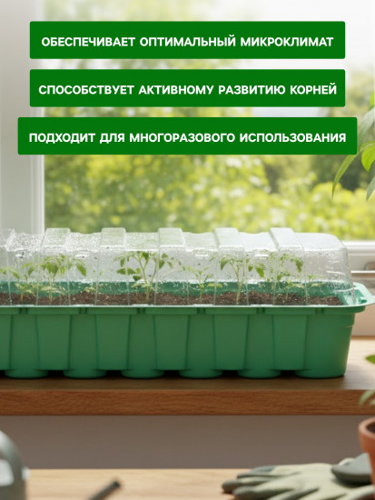 Мини-парник для рассады