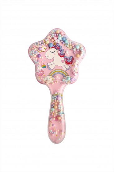 Расческа детская в форме звездочки «Единорог»