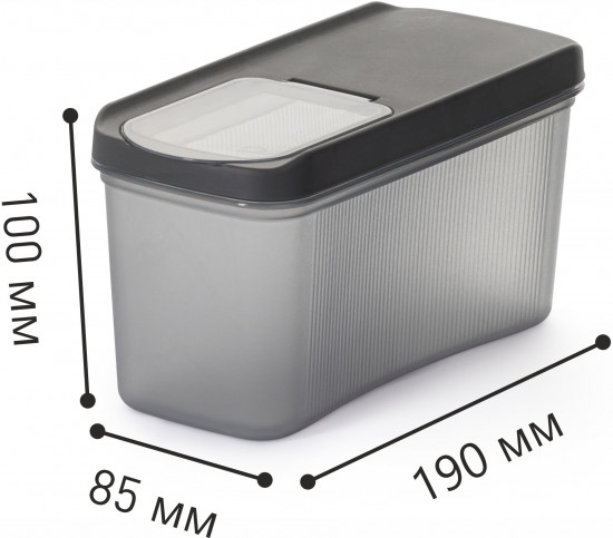 Емкость для сыпучих продуктов «Лайн»