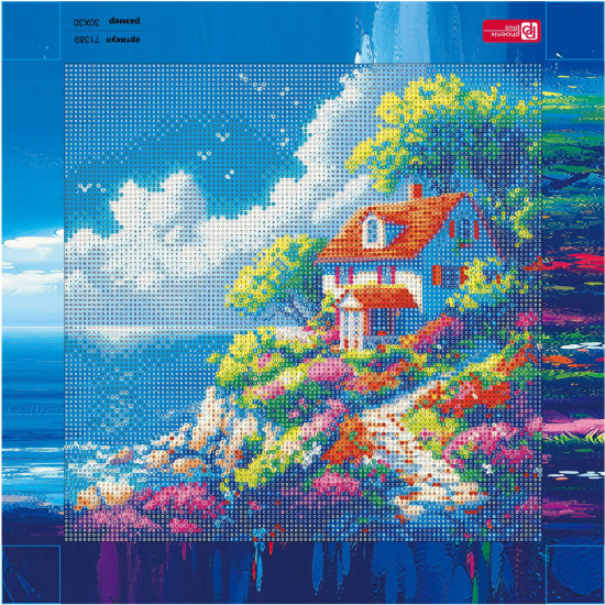 Алмазная мозаика «Домик у моря»