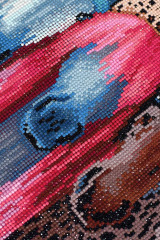 Алмазная мозаика «Лошади в шапочках» - Фото 20