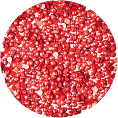 Алмазная мозаика «Красные и белые пионы» - Фото 6