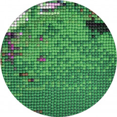 Алмазная мозаика «Красные и белые пионы» - Фото 7