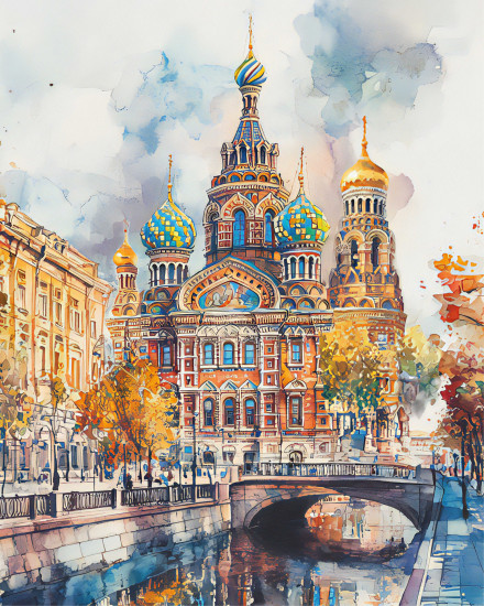 Алмазная мозаика «Храм»