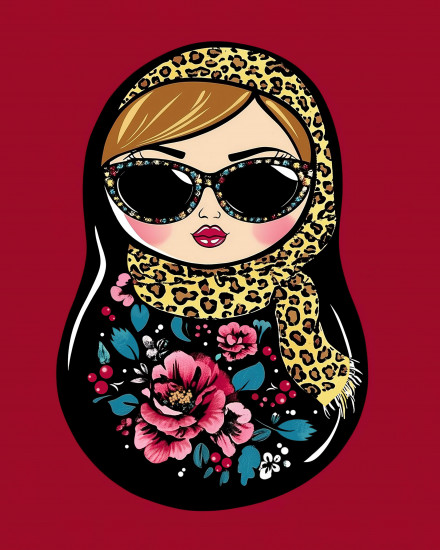 Алмазная мозаика «Матрешка»