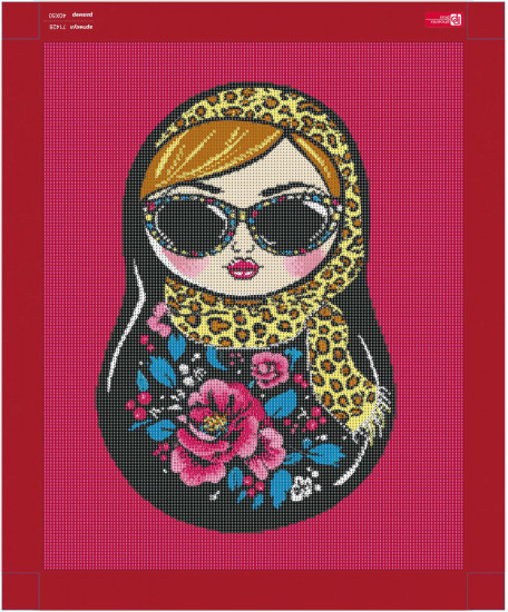 Алмазная мозаика «Матрешка»