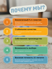 Брелок-антистресс «Кото-гусеница» - Фото 4