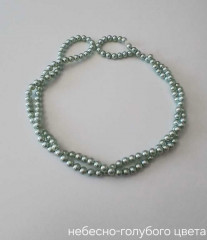 Нить бусин под жемчуг - Фото 1