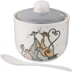 Сахарница с ложкой «Счастливое семейство» - Фото 2