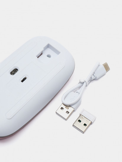 Мышь беспроводная с подсветкой Bluetooth+USB