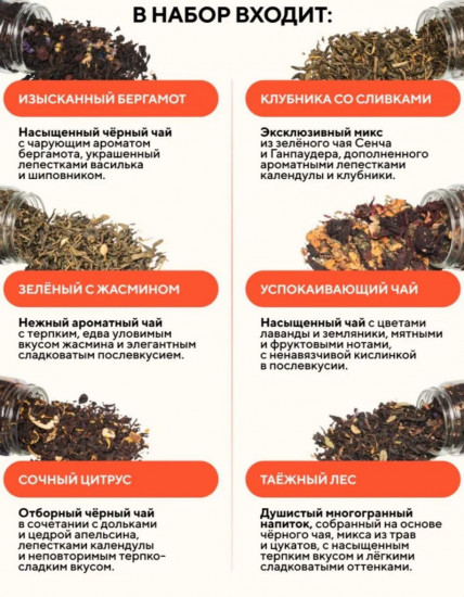 Подарочный набор чая