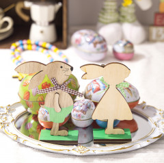 Украшение праздничное «Пасхальные зайчики» - Фото 3