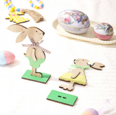 Украшение праздничное «Пасхальные зайчики» - Фото 4