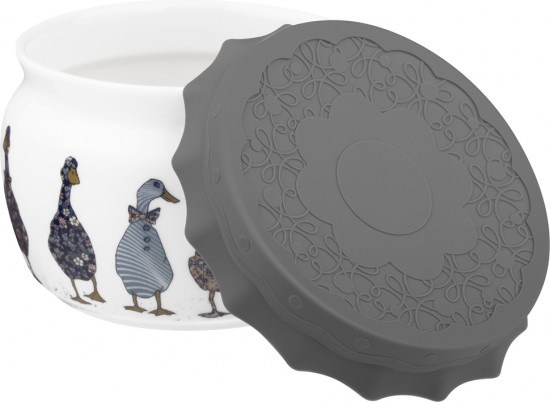 Банка с силиконовой крышкой «Family Farm»