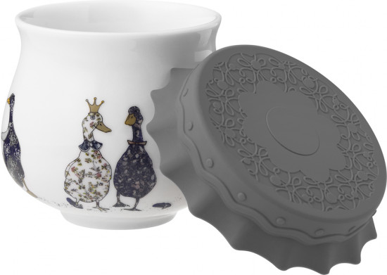 Банка с силиконовой крышкой «Family Farm»