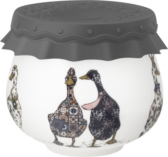 Банка с силиконовой крышкой «Family Farm»