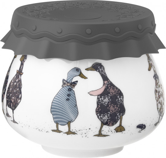 Банка с силиконовой крышкой «Family Farm»