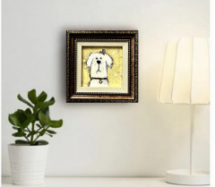 Картина-миниатюра ручной работы в раме - Фото 6