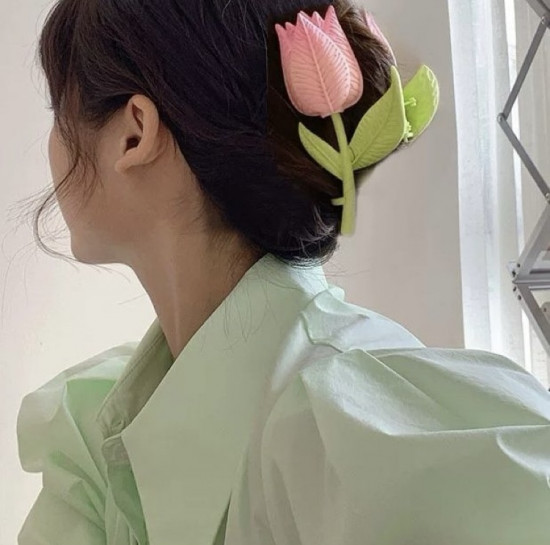 Заколка для волос Тюльпан
