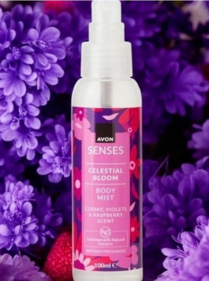 Парфюмированный спрей для тела «Небесное сияние»